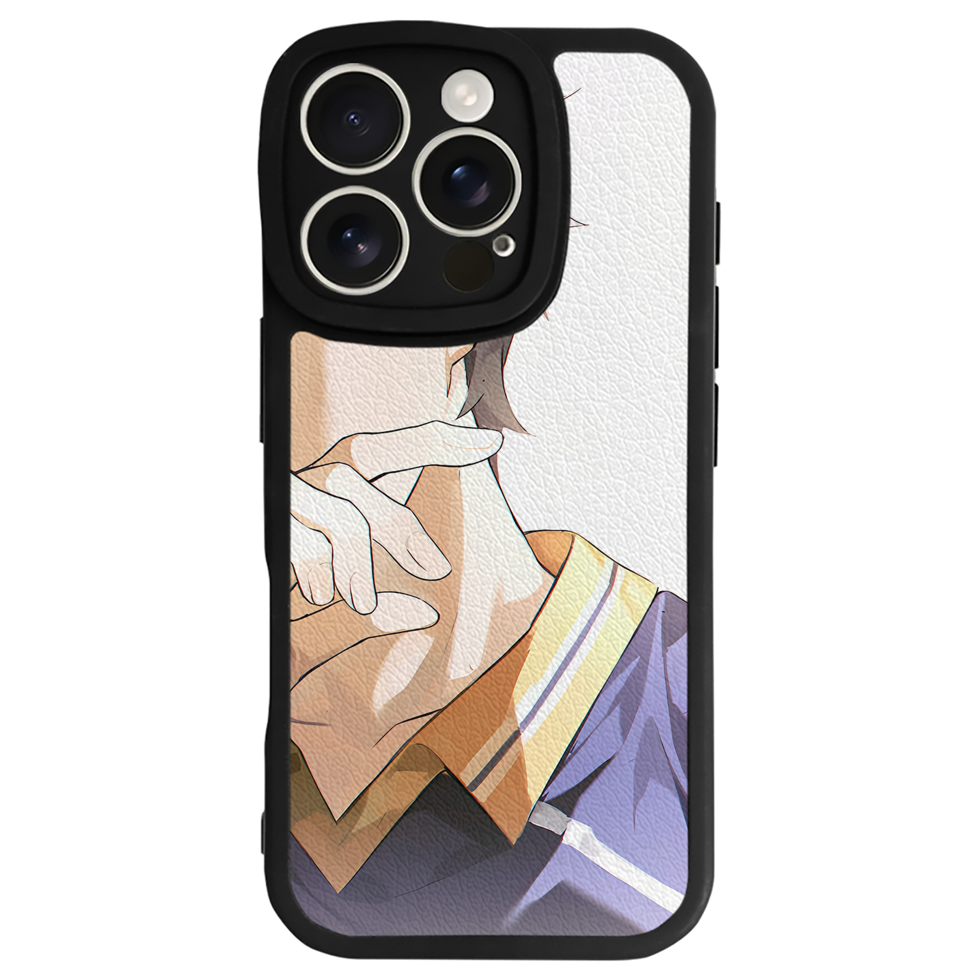 （画像用） ハイキュー!! Haikyu!! 【iPhone 16シリーズ対応】シリコンスマホケース（レザー調） 材質：シリコン